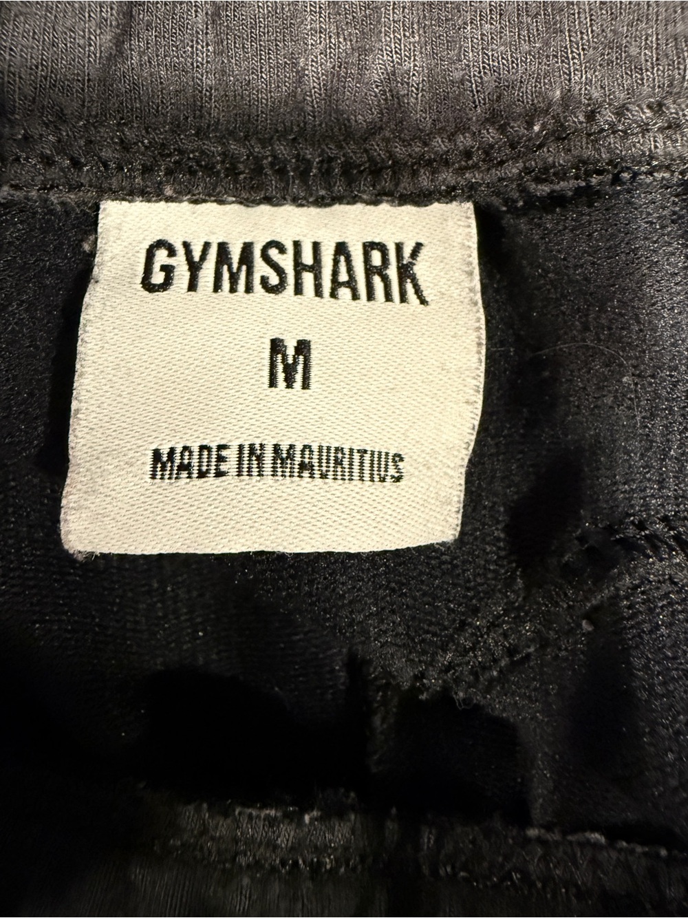 Gymshark Black Fleece Joggers Sweatpants – Men’s Medium  Athleisure Lounge Pants - Picture 7 of 7